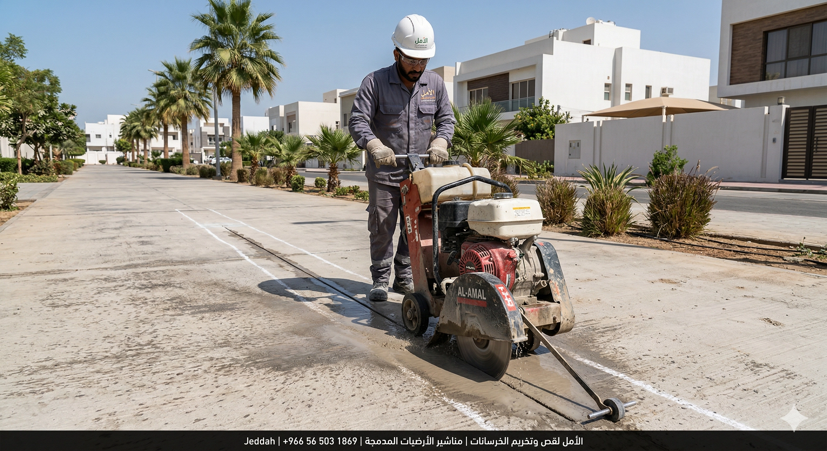 أنواع معدات قص الخرسانة