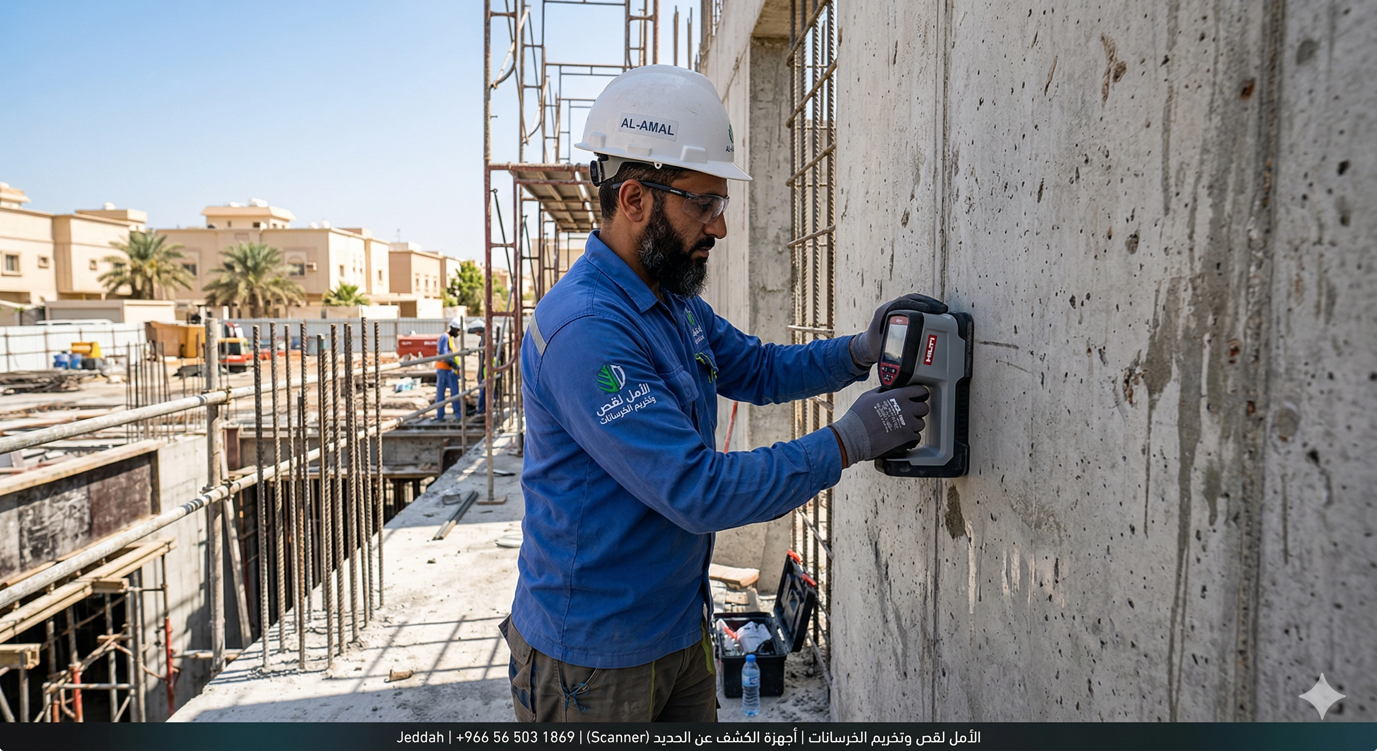 نصائح السلامة في تخريم الخرسانة